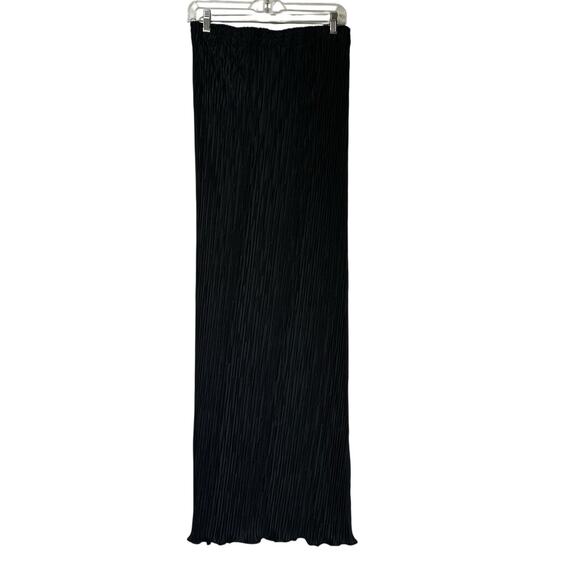 praise hymn Fashions black long crinkle skirt Plus size 3X - Picture 1 of 6